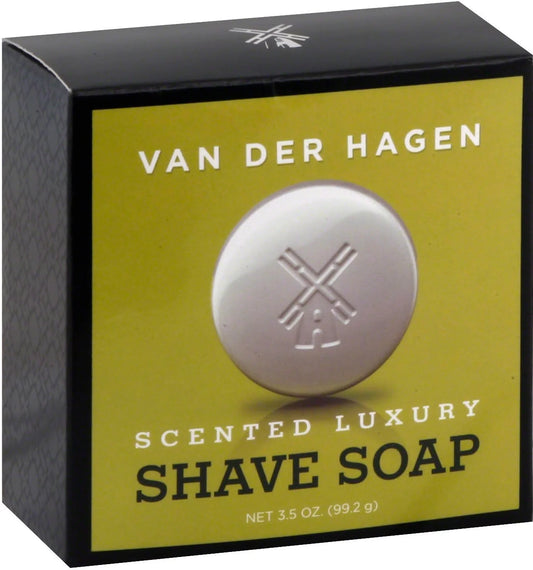 Van der hagen men's luxury scented soap 3.50 oz (pack of 6)