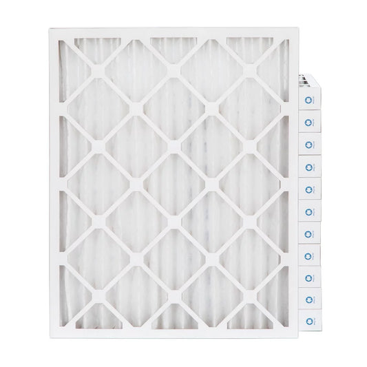 Pamlico air 16x20x2 merv 8 pleated ac furnace air filters. case of 12. actual size: 15-1/2 x 19-1/2 x 1-3/4