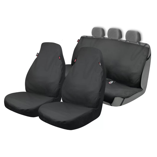 Genuine dickies full vehicle heavy duty polyester car seat covers black,40212wdi