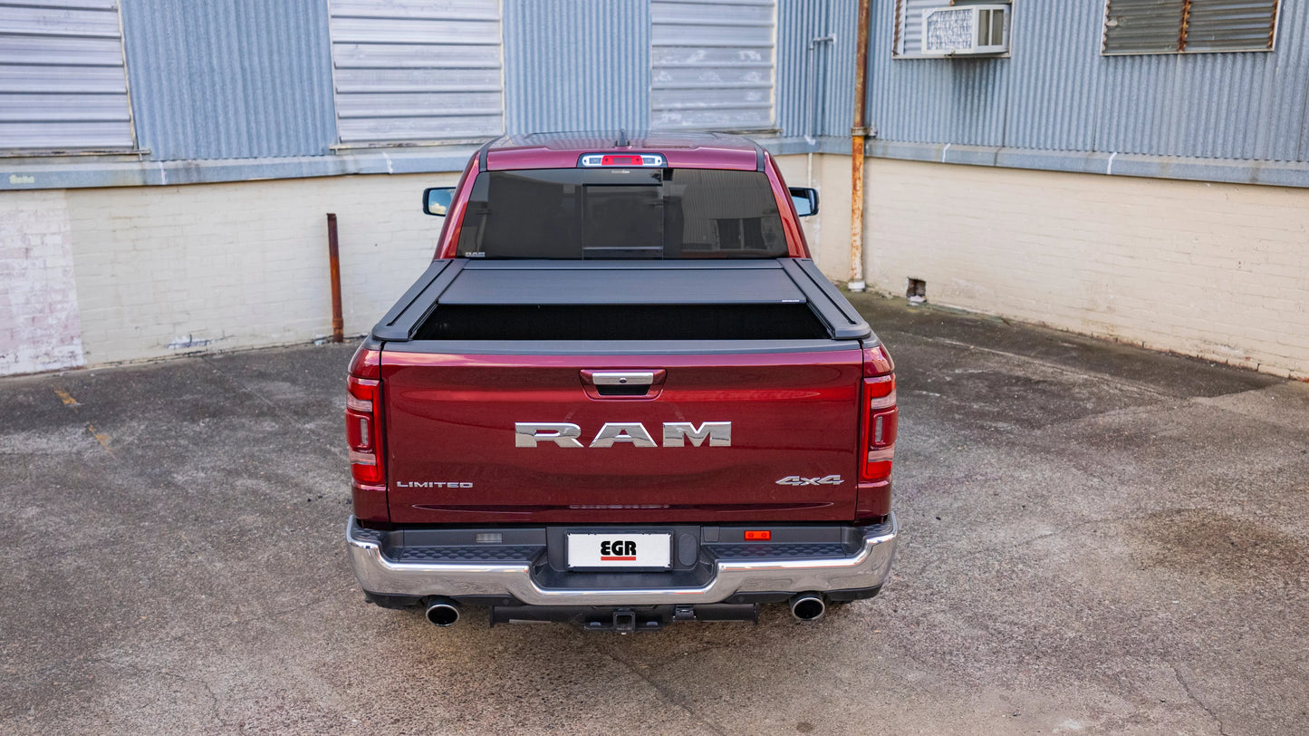 Egr 2019-2024 fits dodge ram 1500 sport slt sxt crew cab pickup short box non rambox rolltrac electric retractable bed cover rt038811e