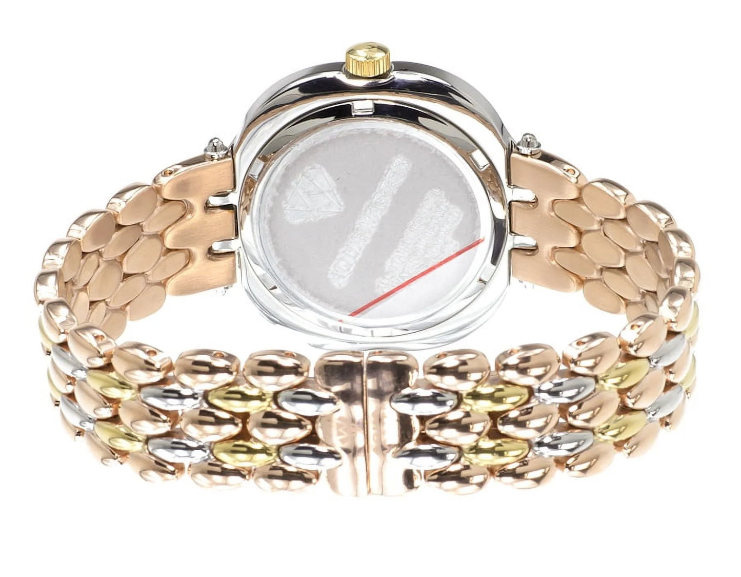 Womens tri-color w#342 diamond watch (.85 ct)