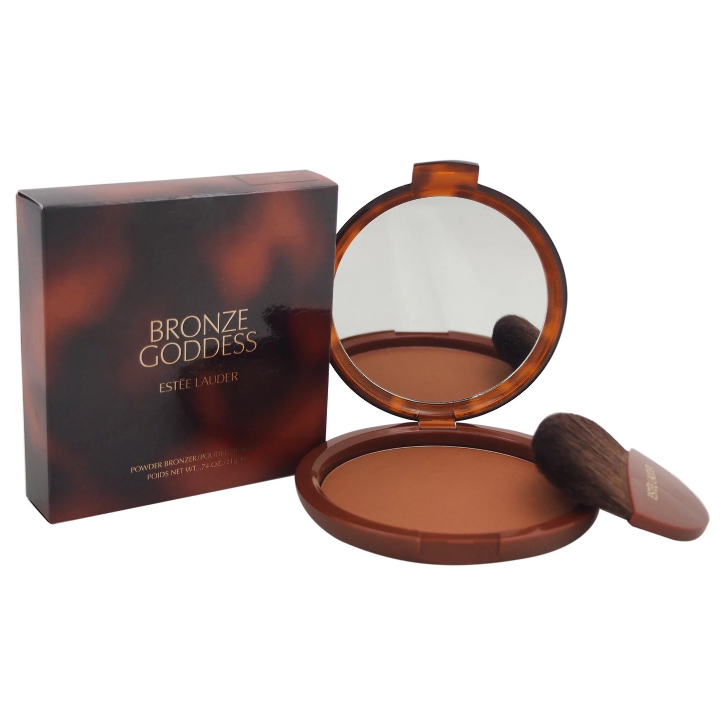 Bronze goddess powder bronzer - # 04 deep by estee lauder for women - 0.74 oz powder