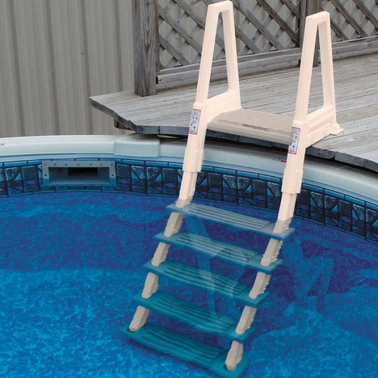 Confer in-pool ladders for above ground swimming pool for decks 42-56 inch