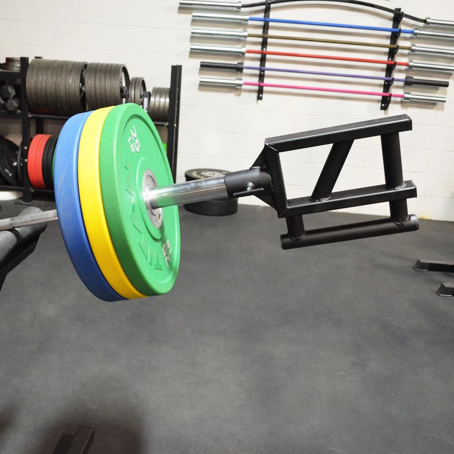 Titan fitness gnarly handles & landmine stand combo