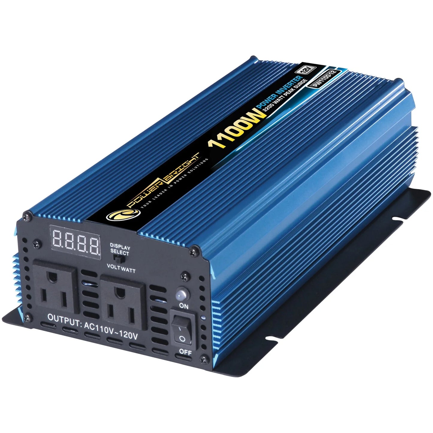 Bright™ brightâ„¢ 12-volt modified sine wave inverter (1,100 watts)