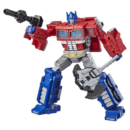 Transformers generations siege voyager class wfc-s11 optimus prime