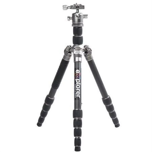 Tx-vk voyager 5-section carbon fiber travel tripod/monopod with bx-25 ball head