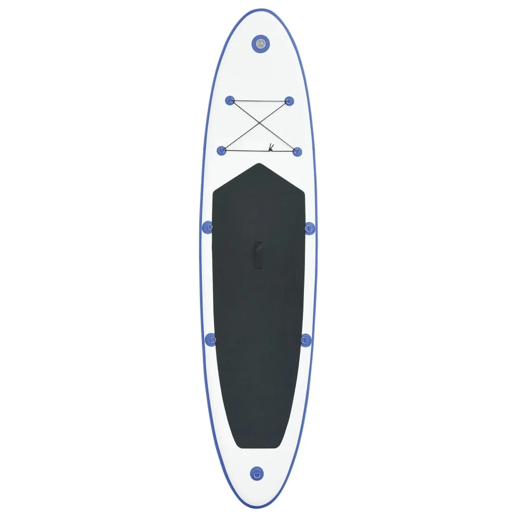 Stand up paddle board set sup surfboard inflatable blue and white