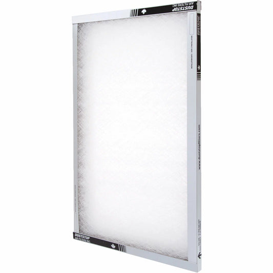 Duststop 16 in. x 20 in. x 1 in. standard merv 2 furnace filter pack of 12