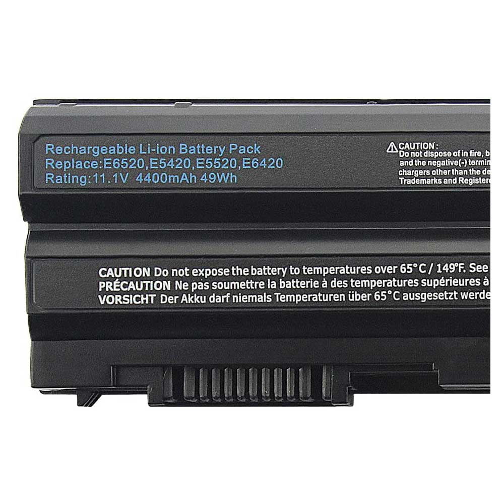 Replacement for dell 312-1242 / 37hgh 4400mah notebook computer battery