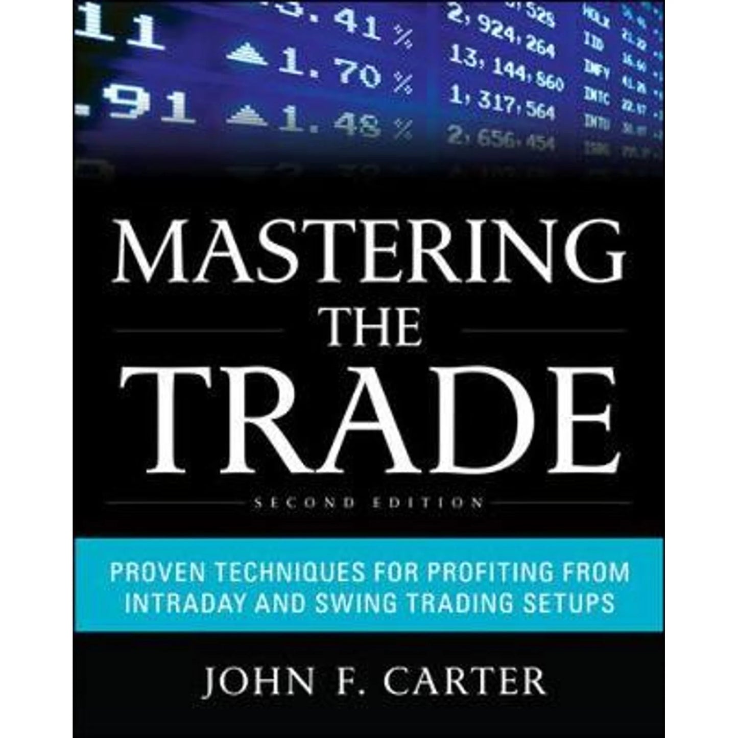 Pre-owned mastering the trade: proven techniques for profiting from intraday and swing trading (hardcover 9780071775144) by john f carter