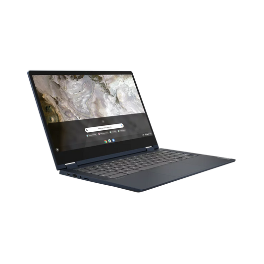 Restored lenovo 82m70010ux ideapad flex 5 13itl6 13.3" fhd touchscreen i3-1115g4 3ghz intel uhd graphics 4gb ram 64gb ssd chrome os abyss blue (refurbished)