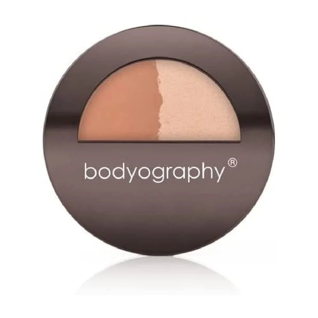 Bodyography sunsculpt bronzer & highlighter duo - powder