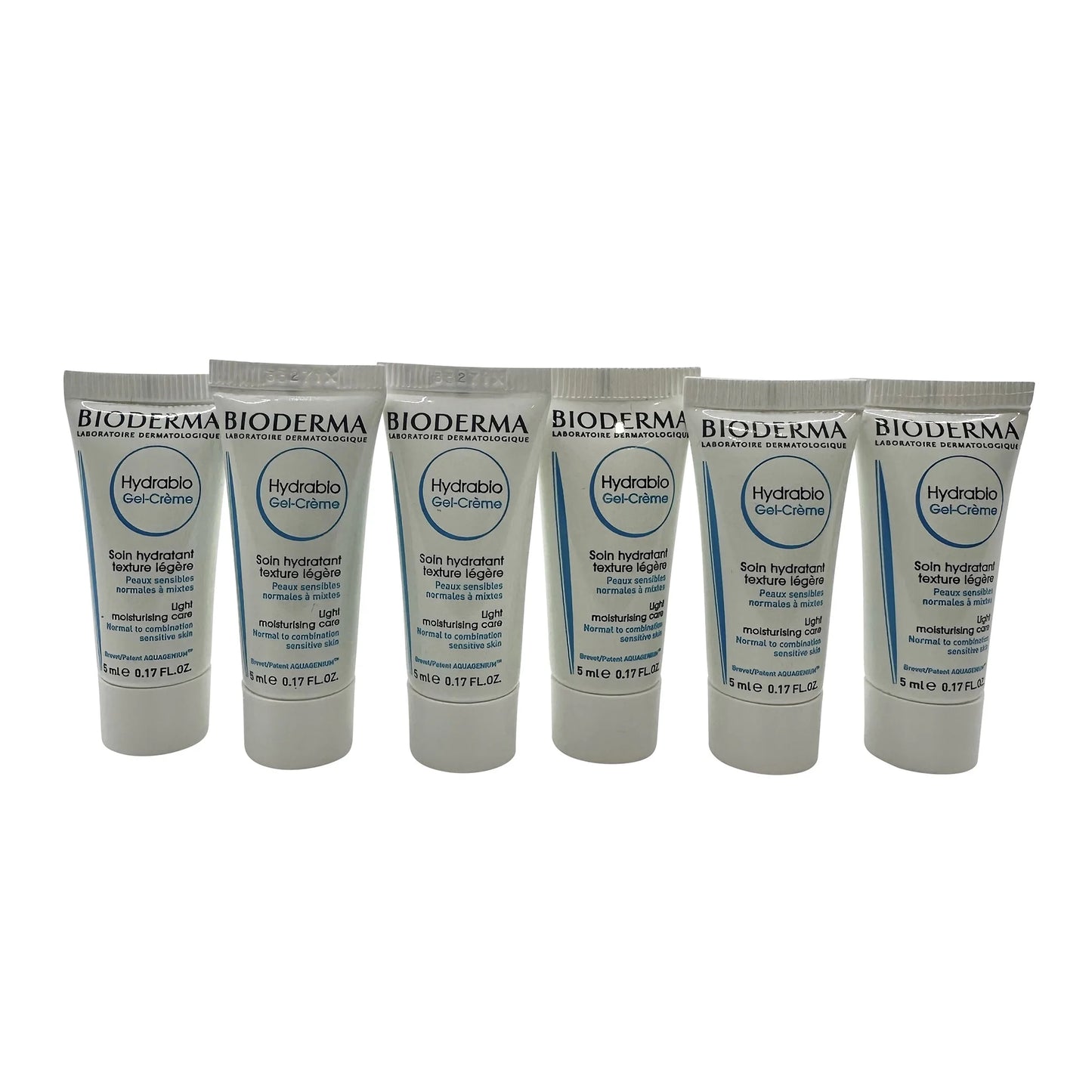 Bioderma sensibio hydrablo gel cream sensitive skin .17 oz 6 pack