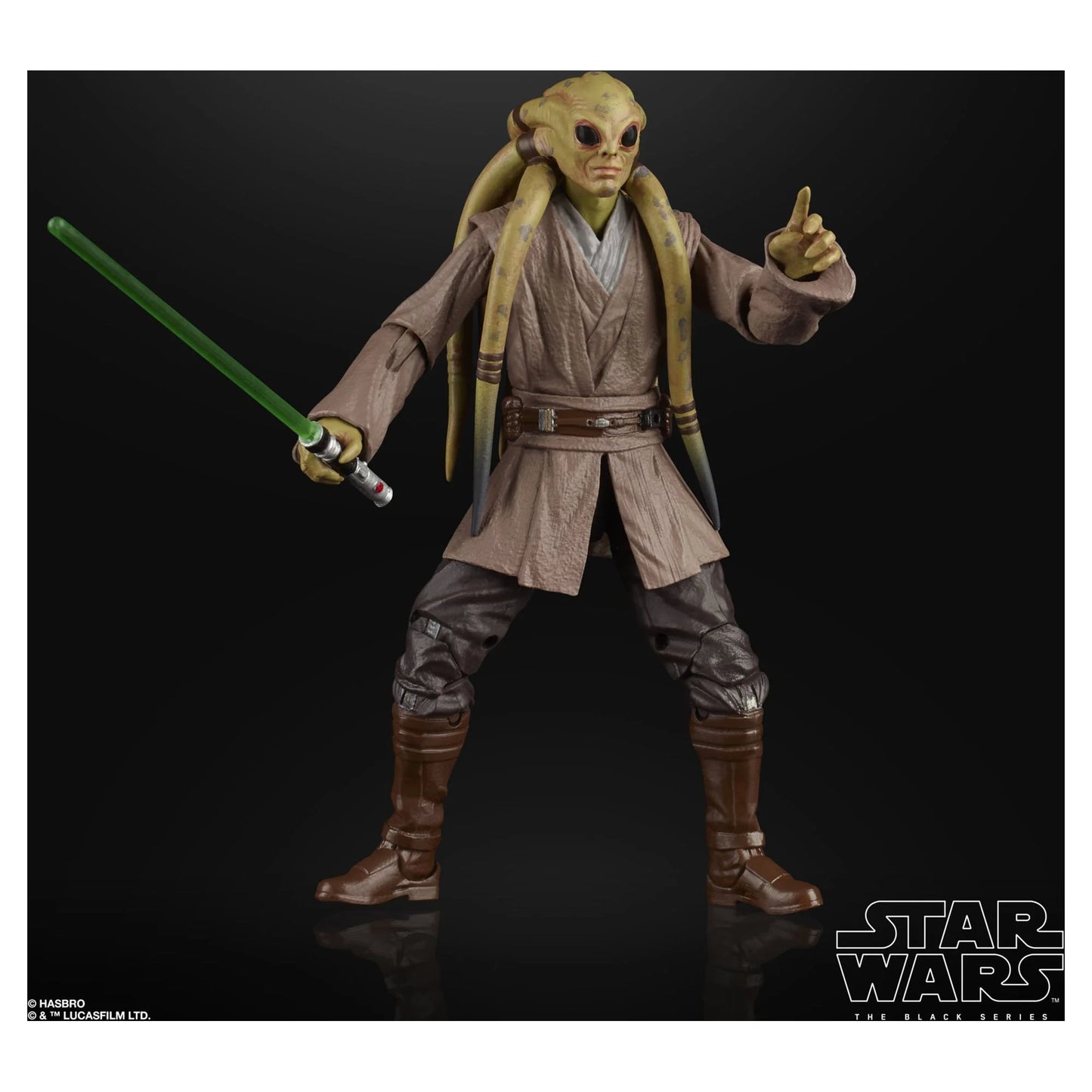 Star wars the black series kit fisto toy action figure