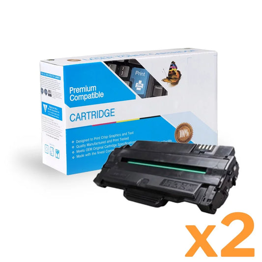 Samsung mlt-d105l compatible cartridge black toner cartridge 2-pack!