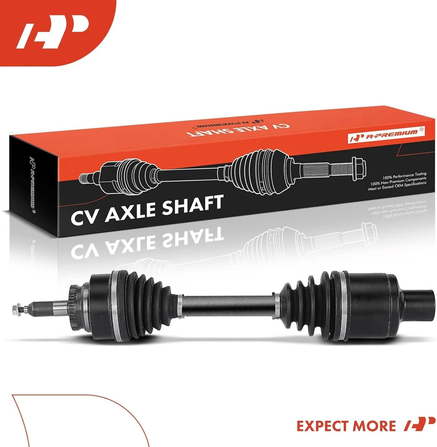 A-premium cv axle shaft assembly compatible with ford f-150 svt raptor 2010 2011 2012 2013 2014, front right passenger side, replace# 1700-701225