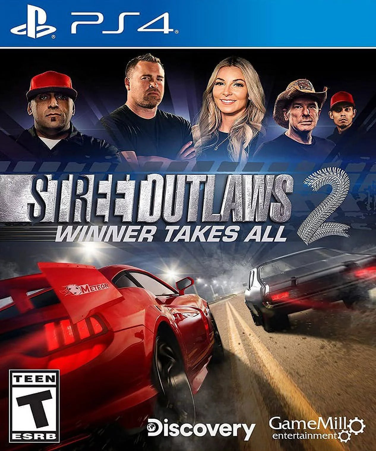 Restored street outlaws 2 - winner takes all (sony playstation 4, 2021) racing game (refurbished)