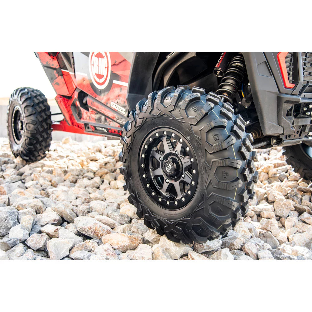 (2 pack) tusk megabite radial tire 27x11-14 for polaris rzr 900 trail fox edition 2020