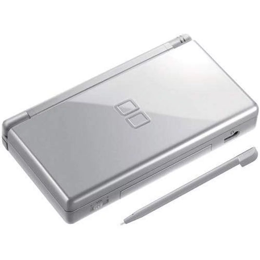 Restored nintendo ds lite metallic silver gray grey (refurbished)