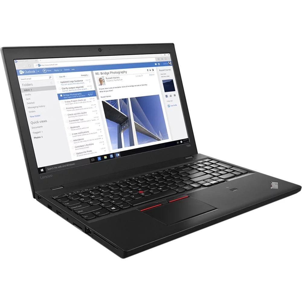 Restored lenovo thinkpad t560 notebook intel's i5 processor 2.40 ghz 16 gb ram 512 gb ssd w10p (refurbished)