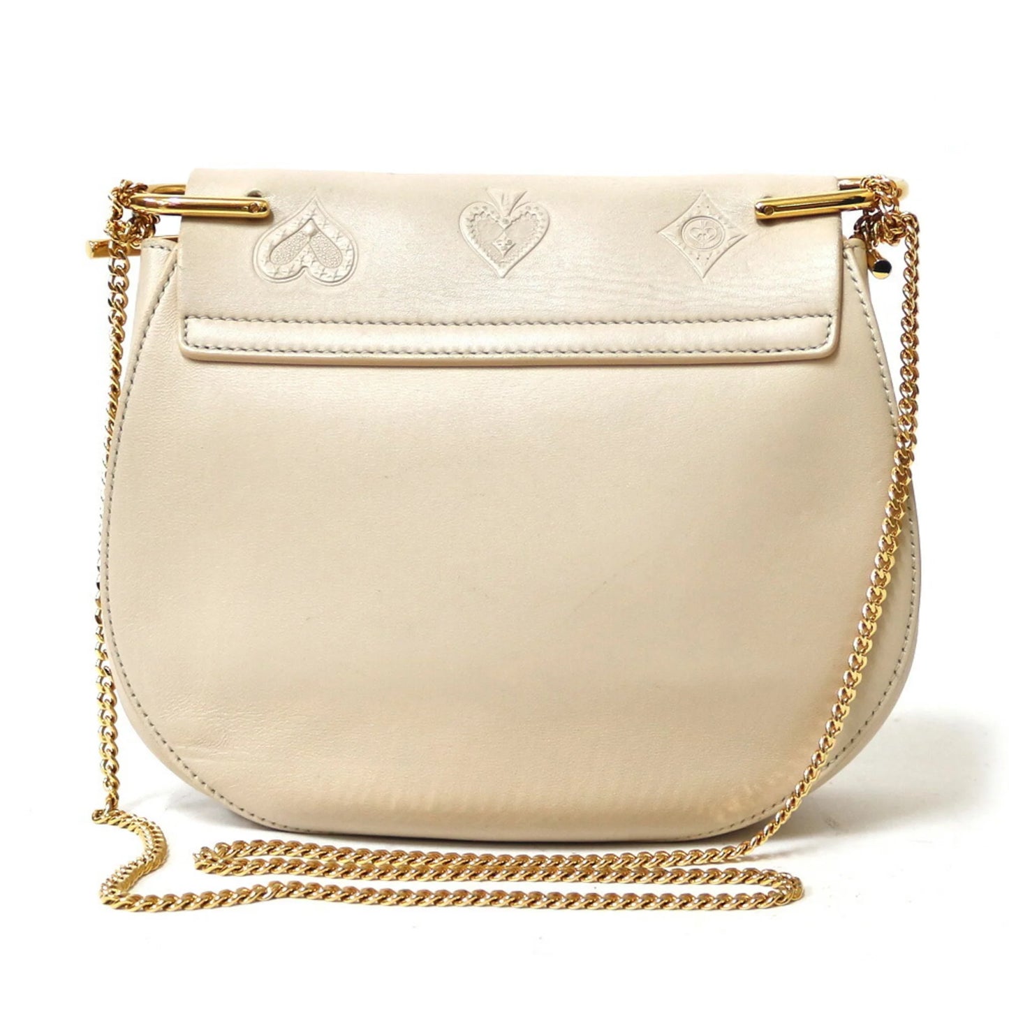 Pre-owned chloé chloe shoulder bag beige ladies (fair)