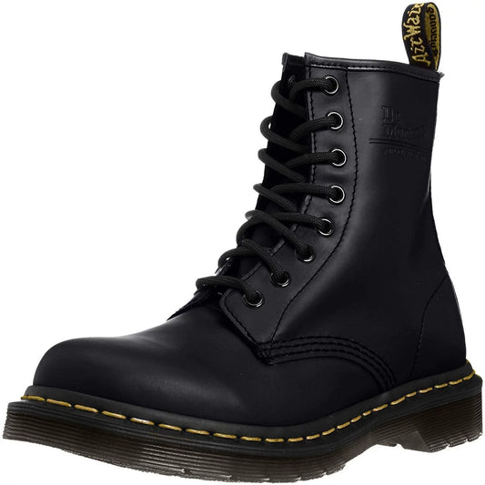 Dr. martens 1460 combat boot, black softy t, 11