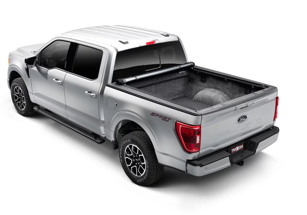 Truxedo pro x15 soft roll up truck bed tonneau cover | 1498301 | compatible with 2015 - 2023 ford f-150 6' 7" bed (78.9") , black