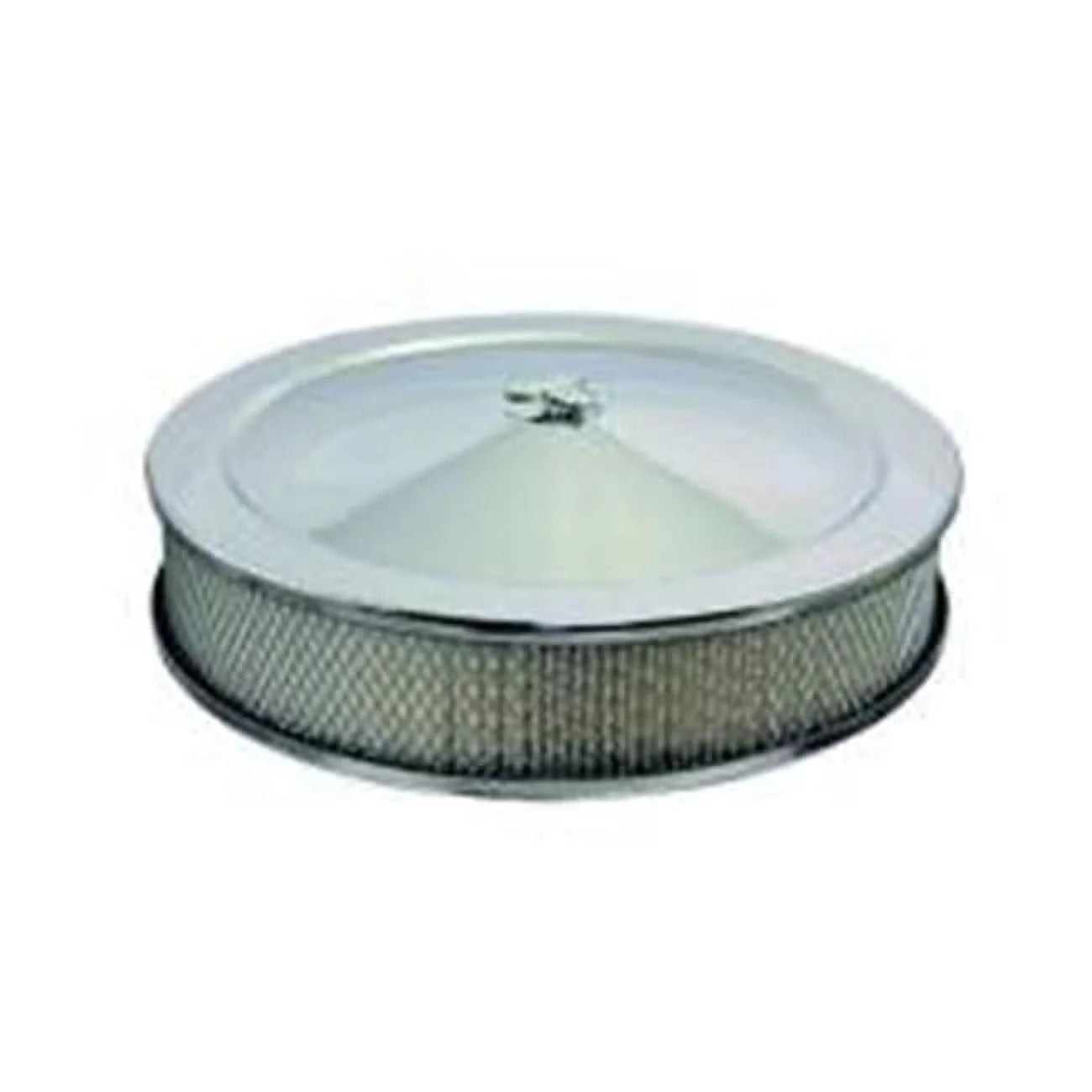 14 in. round 3 in. element 5.12 in. carb flange high dome air cleaner assembly, drop base