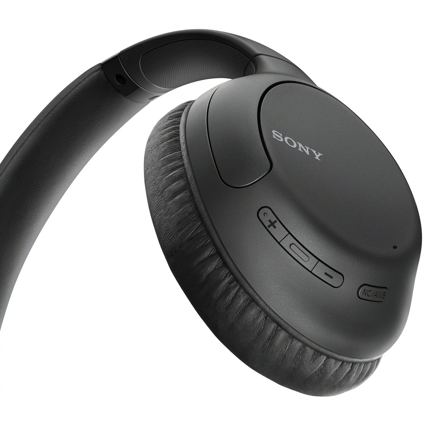 Sony wh-ch710n wireless noise-canceling headphones bundle with deco gear headphone case and stand for the whch710n model headphones (black)