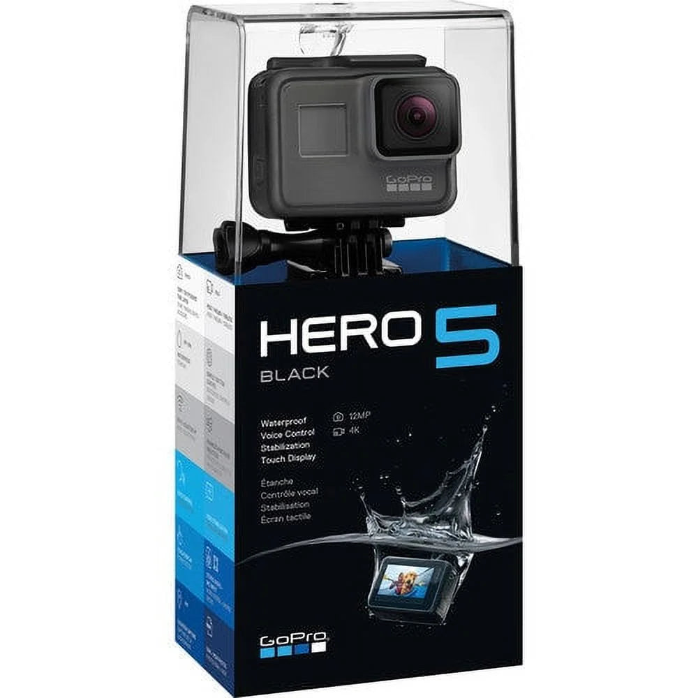 Gopro hero5 black + cleaning kit + warranty