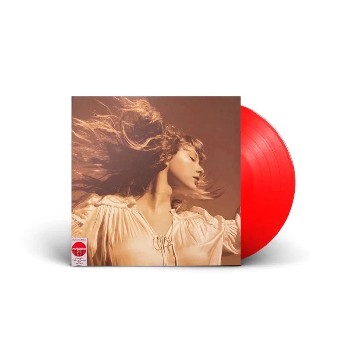 Taylor swift - fearless (taylor's version) exclusive limited edition red vinyl 3lp