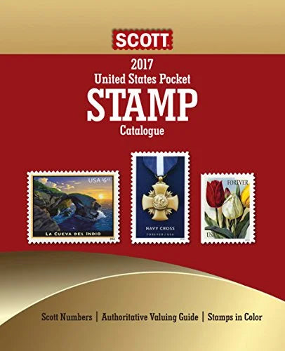 Pre-owned 2017 scott u.s. stamp pocket catalogue: catalogue #2017 (rs.) (scott catalogue) paperback