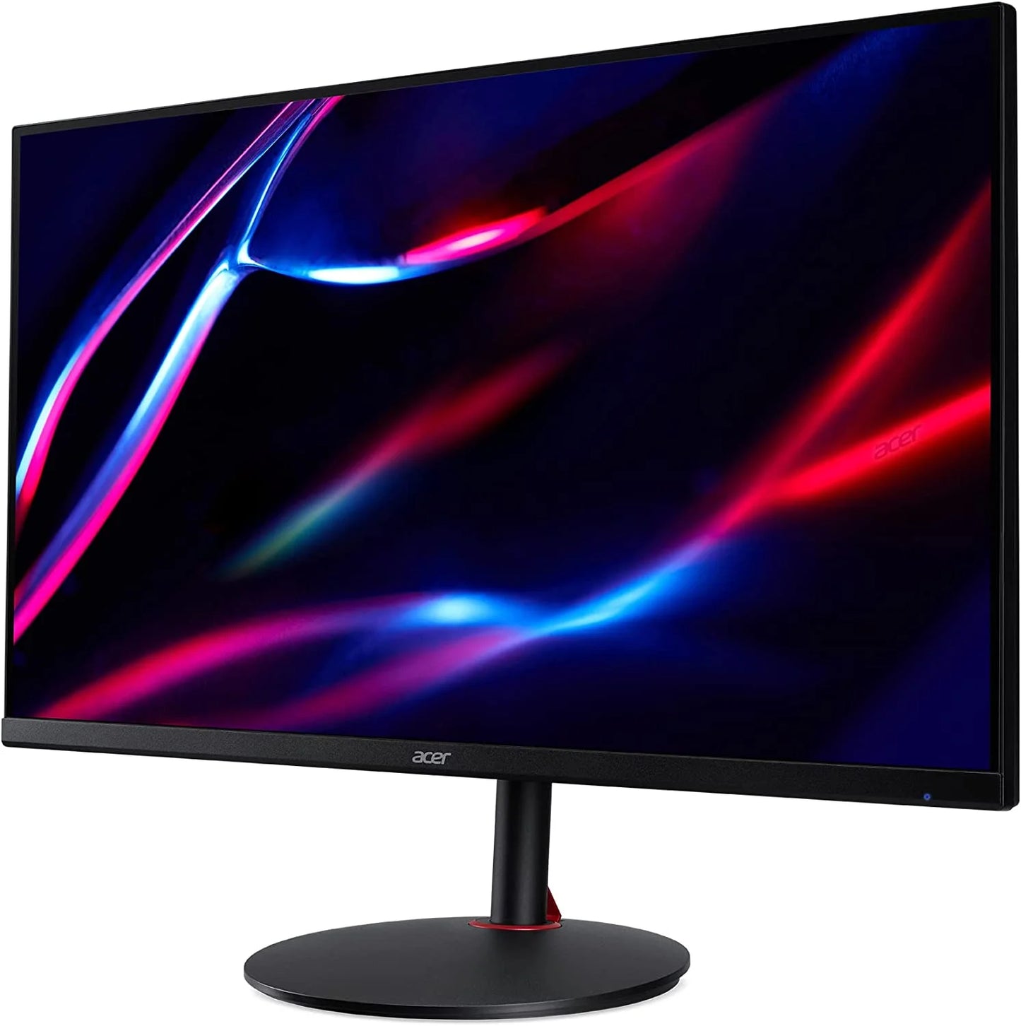 Acer 32” 144hz 4k gaming monitor 1ms amd freesync premium uhd (3840x2160) dci-p3 90% delta e&lt;1 vesa hdr400 hdmi 2.1 hdmi 2.1x2, displayport, usb, speaker nitro xv322qk vbmiiphzx