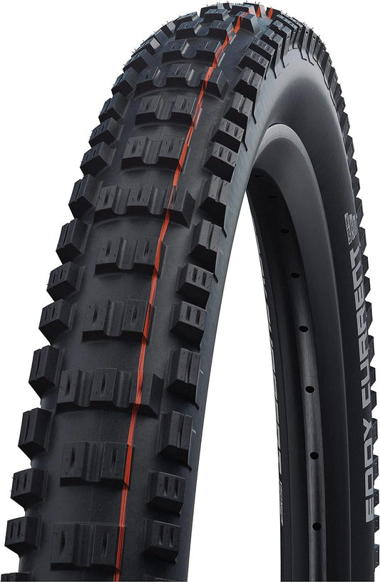 Eddy current emtb/mtb and enduro tubeless folding front bike tire | multiple sizes | evolution, super trail, addix soft | black