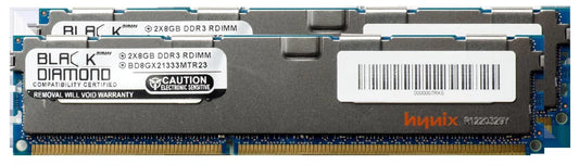 16gb 2x8gb memory ram for supermicro superserver 5000 5016i-mr ddr3 rdimm 240pin pc3-10600 1333mhz black diamond memory module upgrade