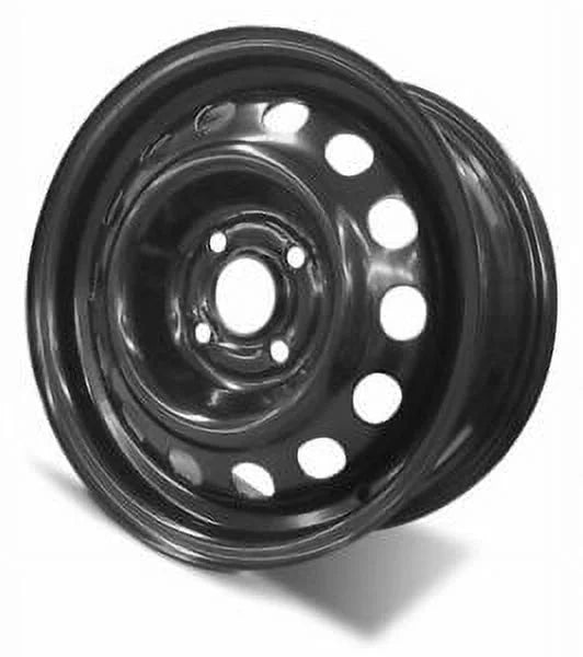 For 1986-1989 honda accord 14 inch painted black rim - oe direct replacement - road ready car wheel