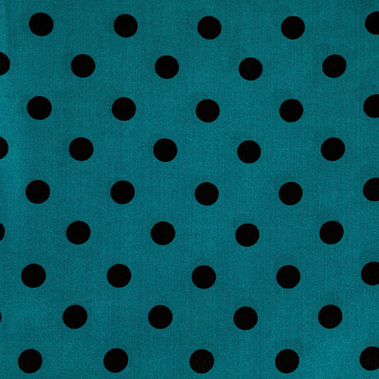 Wyoming traders aqua polka dot wildrag