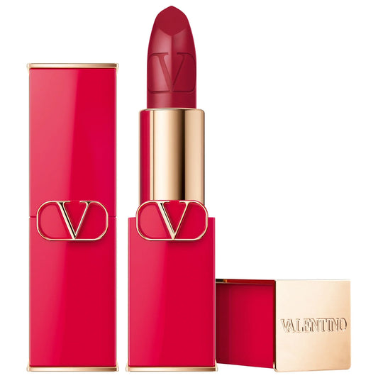 Valentino rosso valentino high pigment refillable lipstick - 305a nightfall rebel - pink red