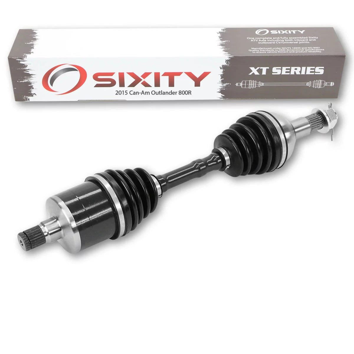 Sixity xt rear right axle compatible with can-am outlander 800r 2015 - efi 4x4