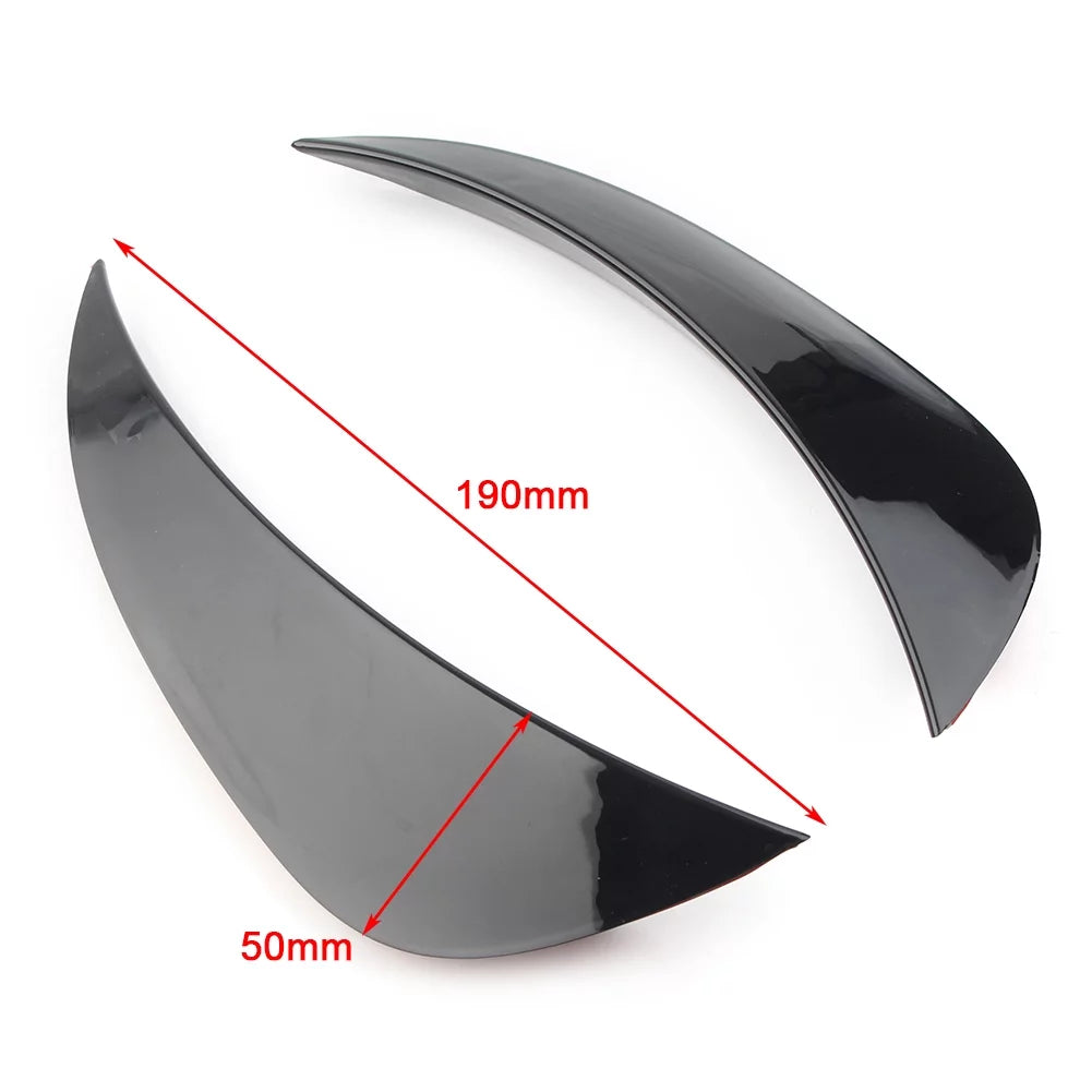 Zs auto front bumper air vent cover trim glossy black abs for mercedes benz w205 amg c-class c180 c200 c300 c400 2015 2016 2017 2018