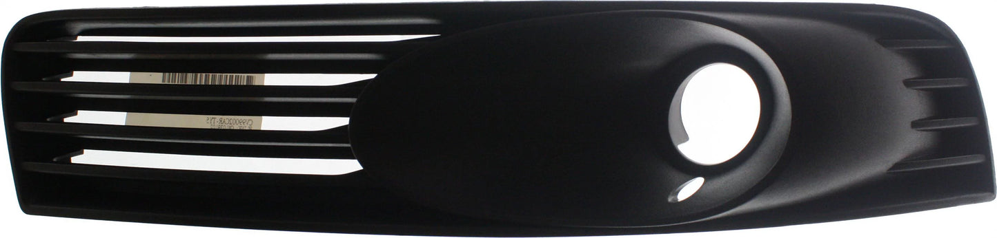 Fog light trim compatible with 2005-2010 chevrolet cobalt 2007-2009 pontiac g5 front, right passenger paint to match