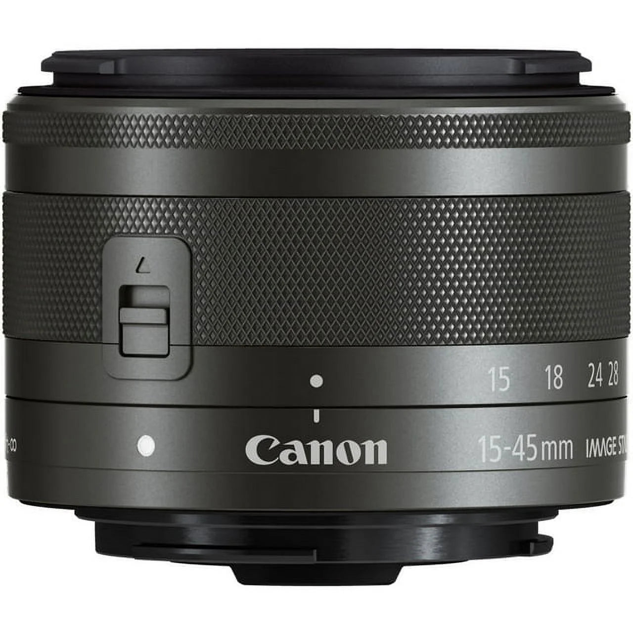 Canon ef-m 15-45mm f/3.5-6.3 is stm lens (graphite) - dealexpo advanced bundle