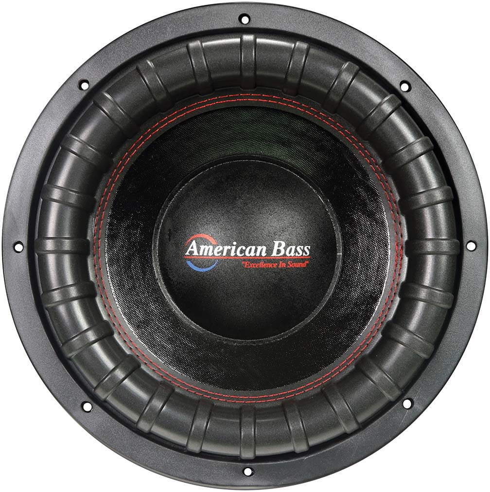 American bass gf-1511 15" 3000w rms godfather series 1-ohm dvc car subwoofer new