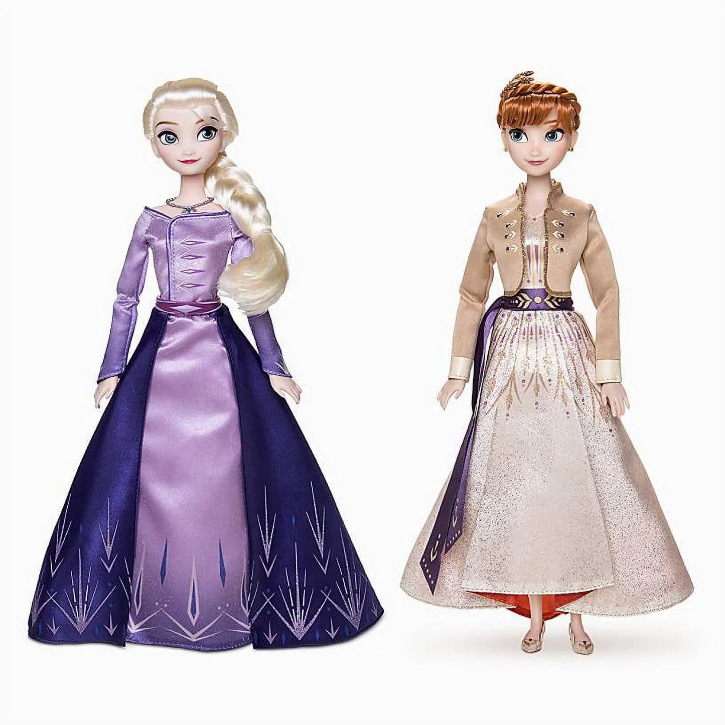 Disney anna and elsa doll set frozen 2 new with box