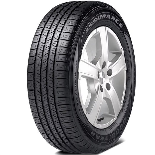 Set of 4 goodyear assurance all-season 225/65r17 102t tires w/ 65,000 mileage warranty 407285374 / 225/65/17 / 2256517 fits: 2014-23 chevrolet equinox lt, 2007-16 honda cr-v ex-l