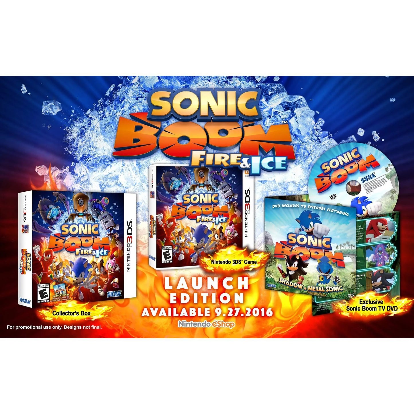 Sega sonic boom: fire & ice