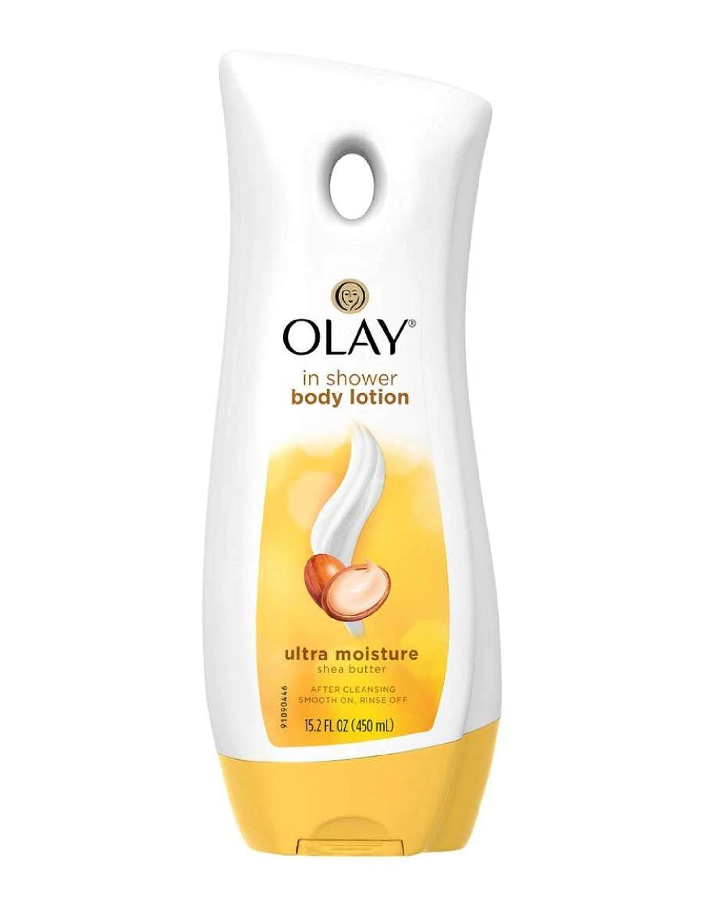 Olay ultra moisture in-shower lotion with shea butter 15.2 ounce (449ml) (6 pack)