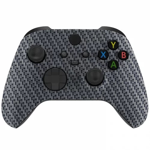 "carbon" xoriginal packaging one x smart custom rapid fire modded controller.fps mods. cod warzone