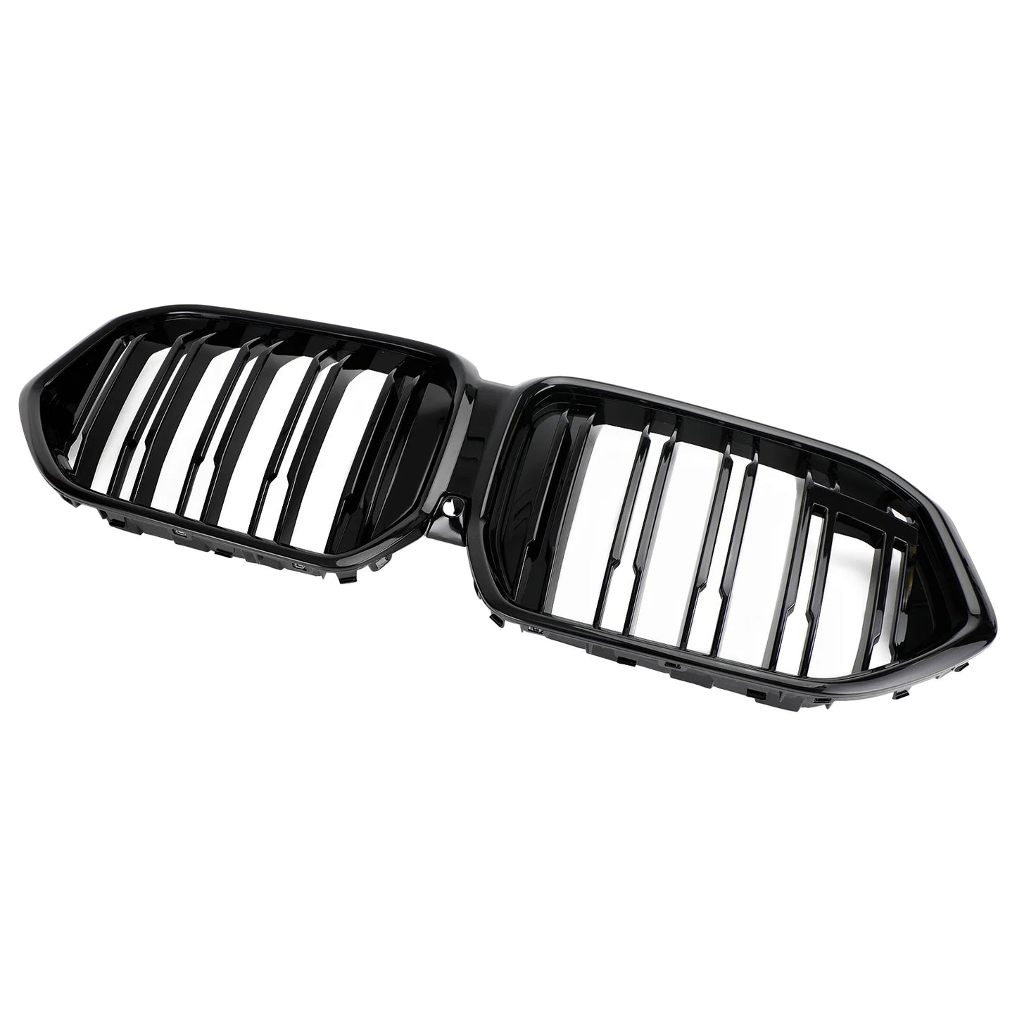 Front bumper grille grill fit for bmw x6 g06 m50i 2020-2022 w/camera hole black